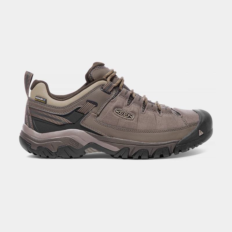 Keen Targhee Exp Waterproof - Erkek Trekking Ayakkabısı - Haki - Turkey (783265QYI)